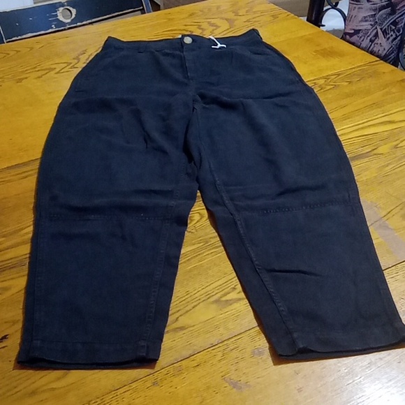 EVERLANE 2 Women Jeans DENIM Pants New BLACK SOFT Casual Work - Picture 1 of 8